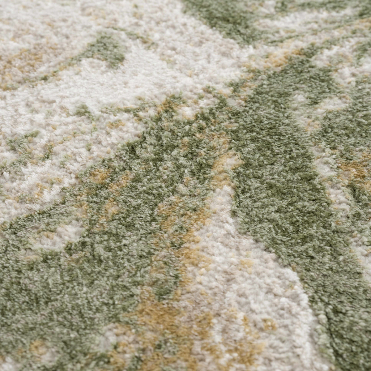 W&F Collection | Lively Marble Green Area Rug