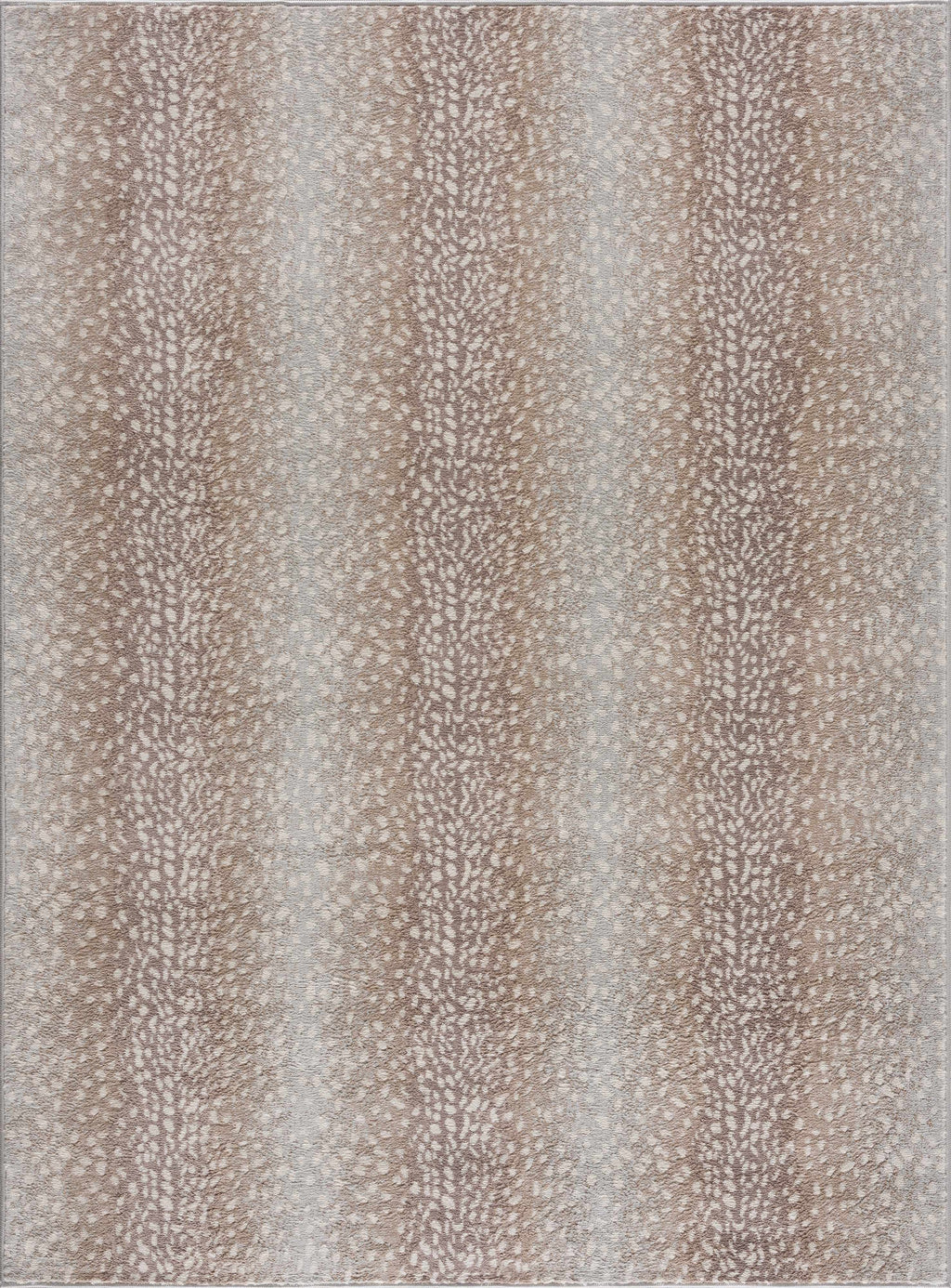 W&F Collection | Pointblank Tan Leopard Print Rug