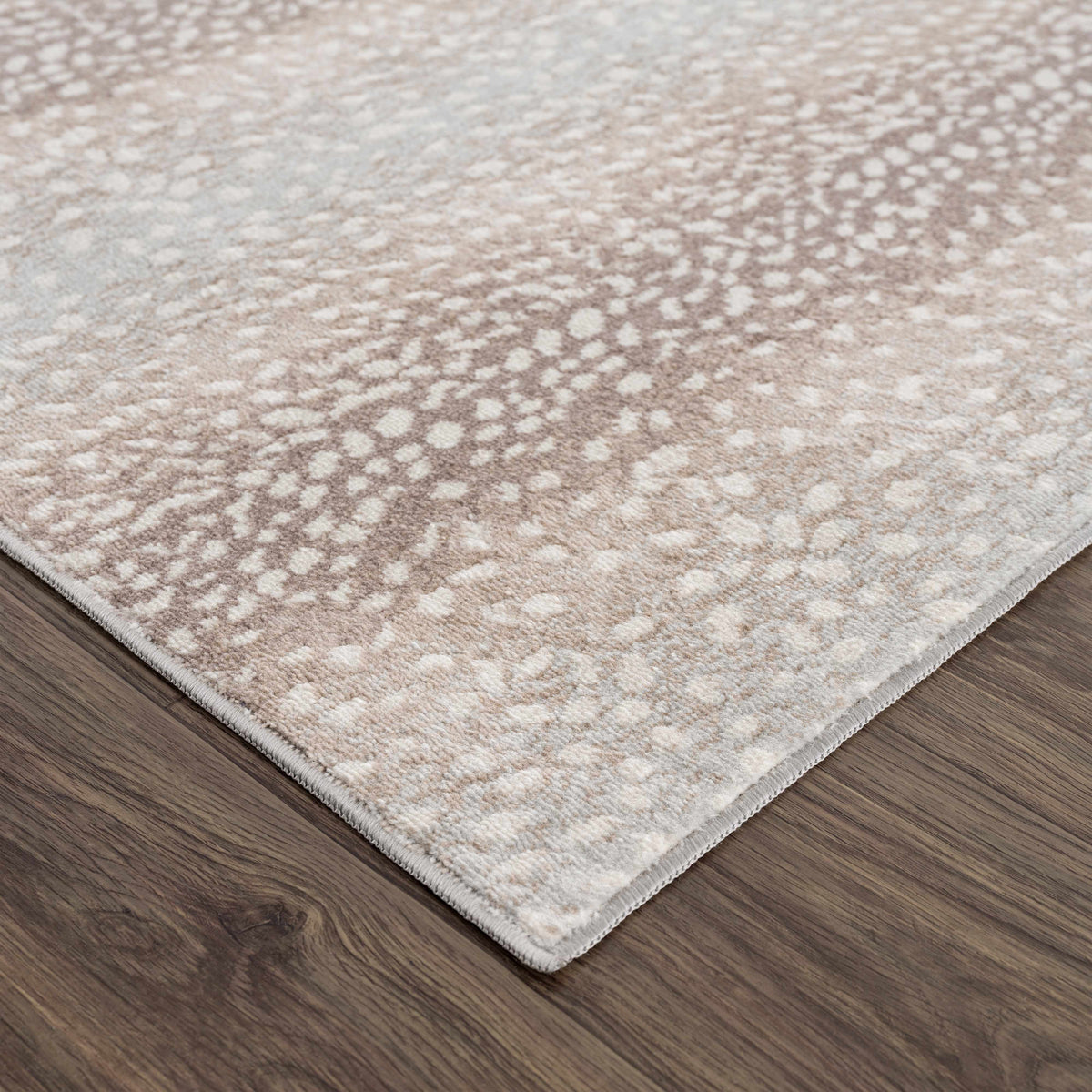 W&F Collection | Pointblank Tan Leopard Print Rug