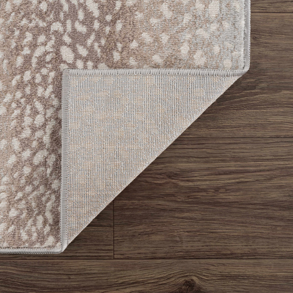 W&F Collection | Pointblank Tan Leopard Print Rug