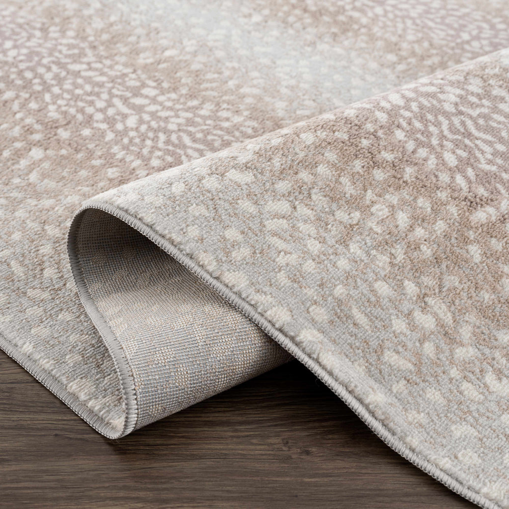 W&F Collection | Pointblank Tan Leopard Print Rug