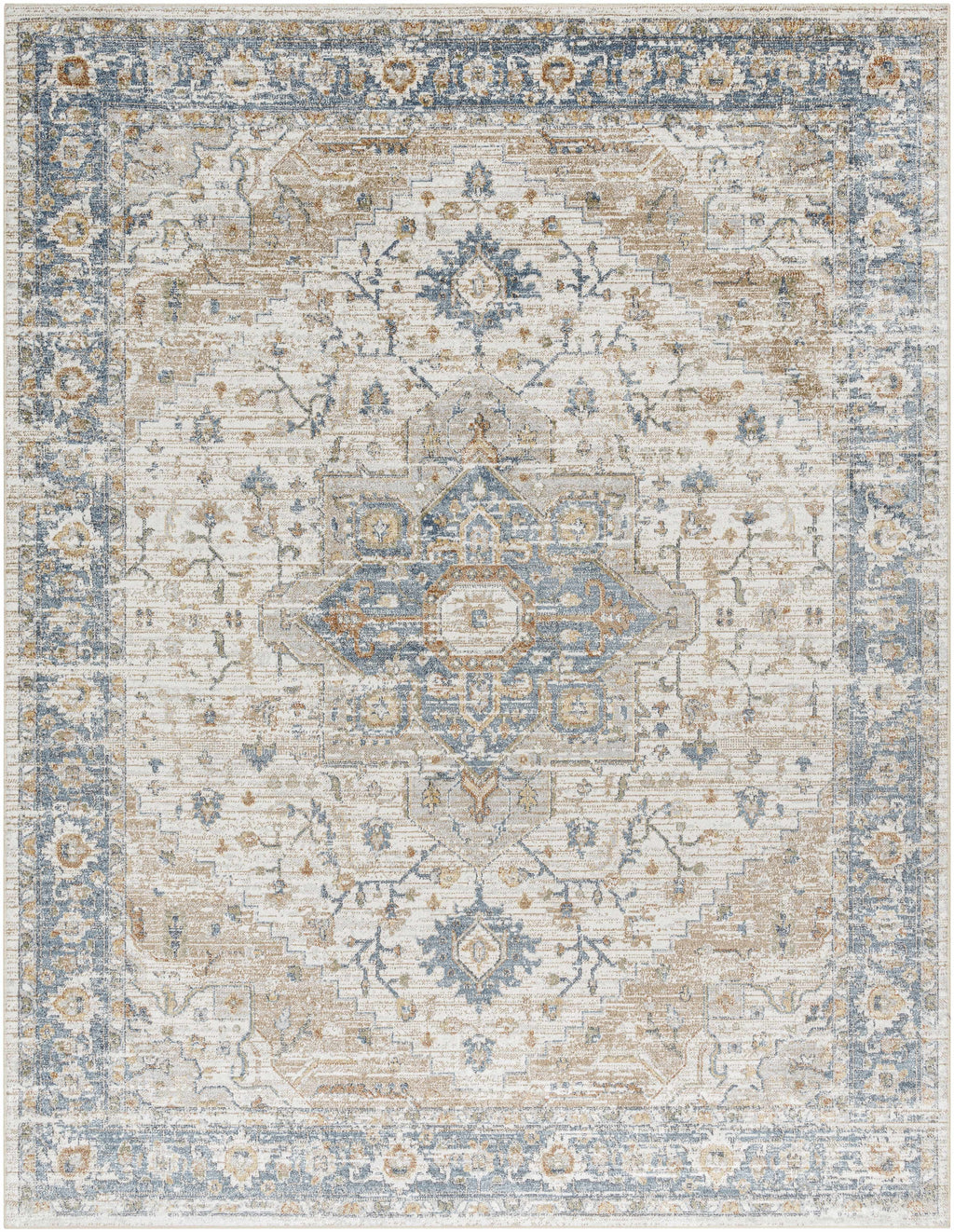 W&F Collection | Ezri Cream Washable Area Rug