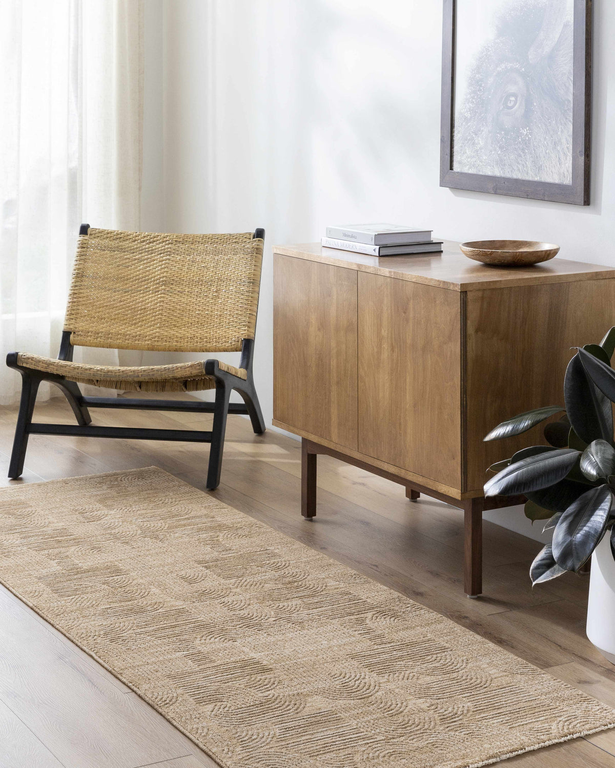 W&F Collection | Harva Tan Area Rug