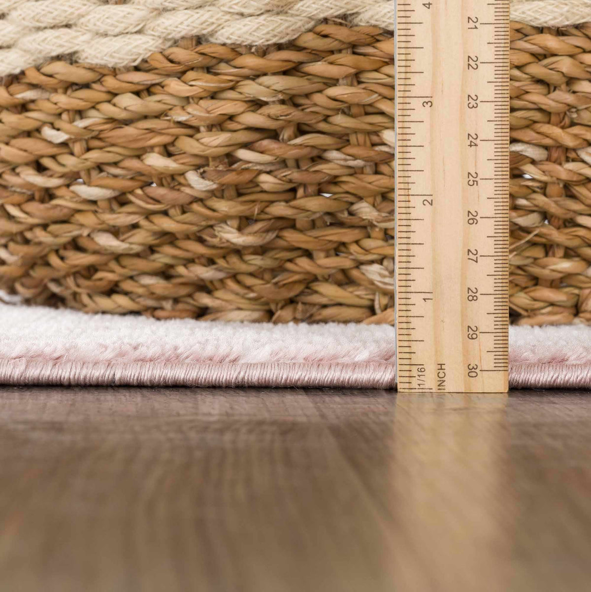 W&F Collection | Kandos Blush & Light Pink Area Rug