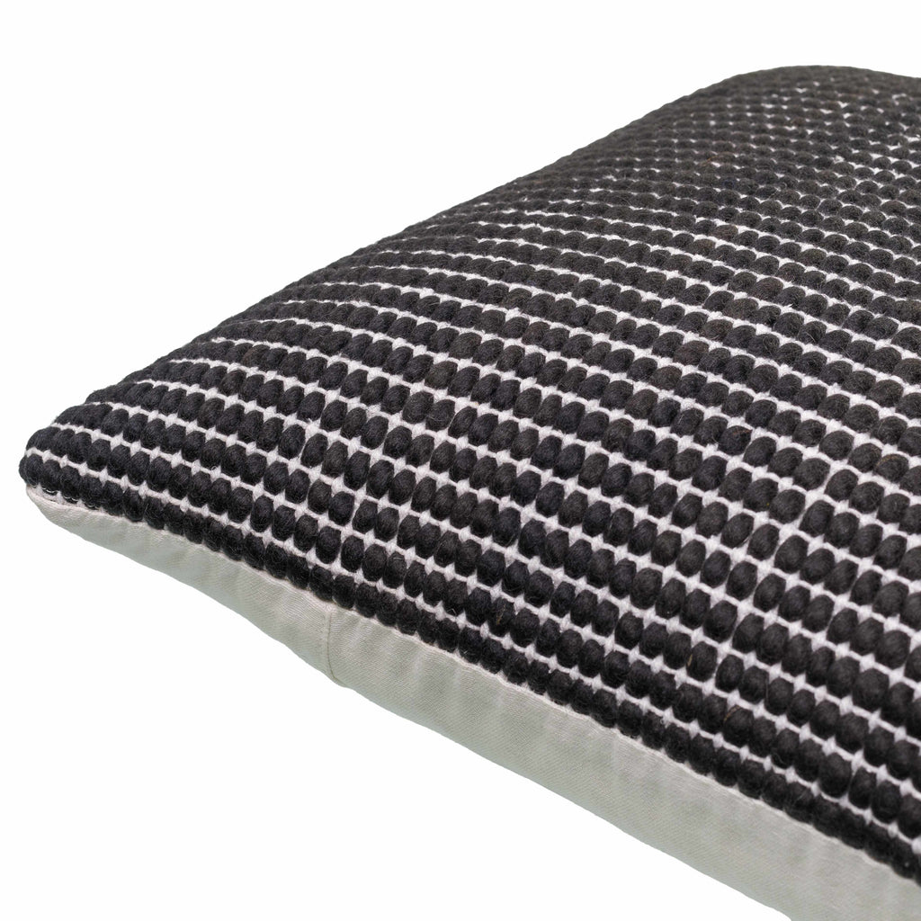 W&F Collection | Trory Charcoal Throw Pillow
