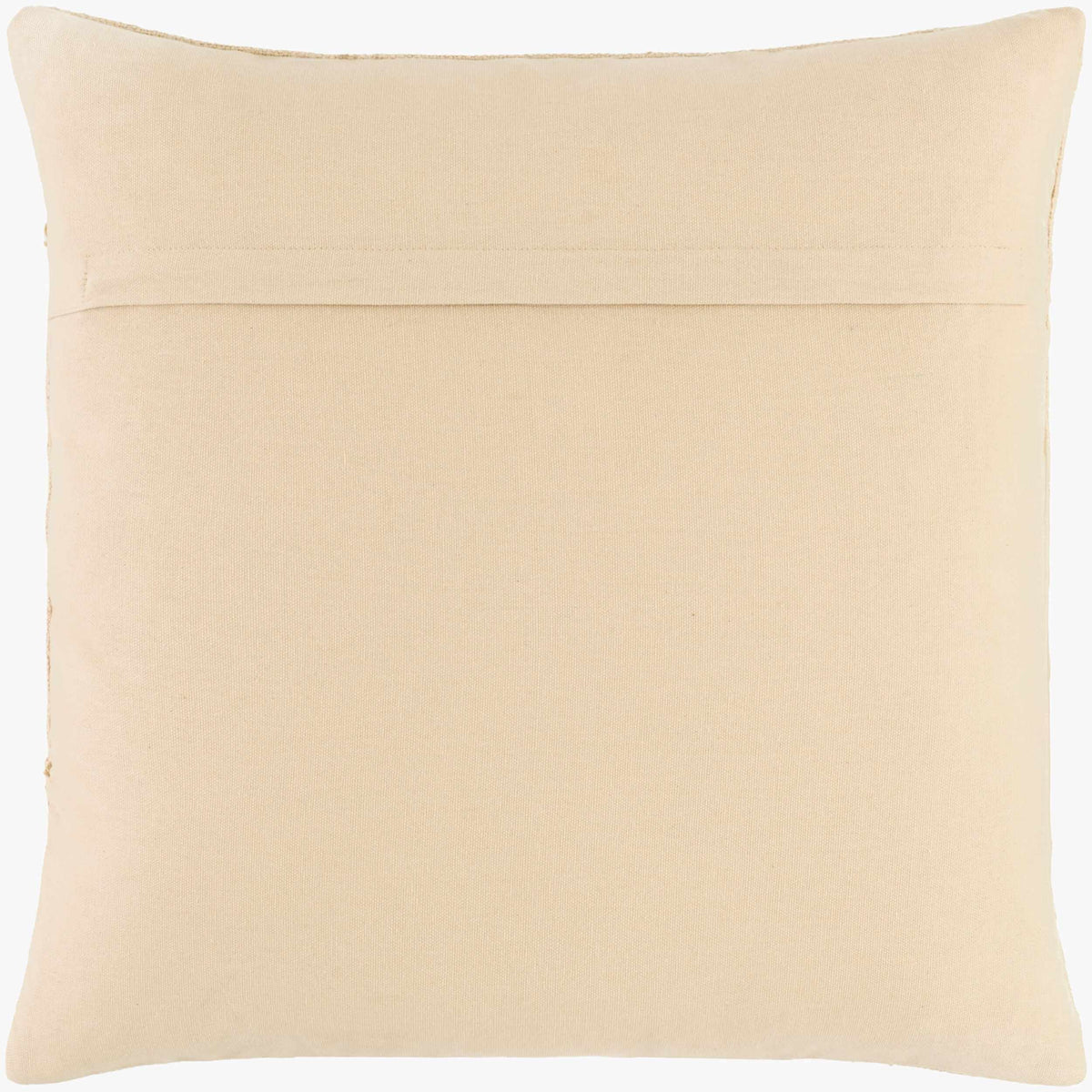 W&F Collection | Seme Beige Cotton Throw Pillow