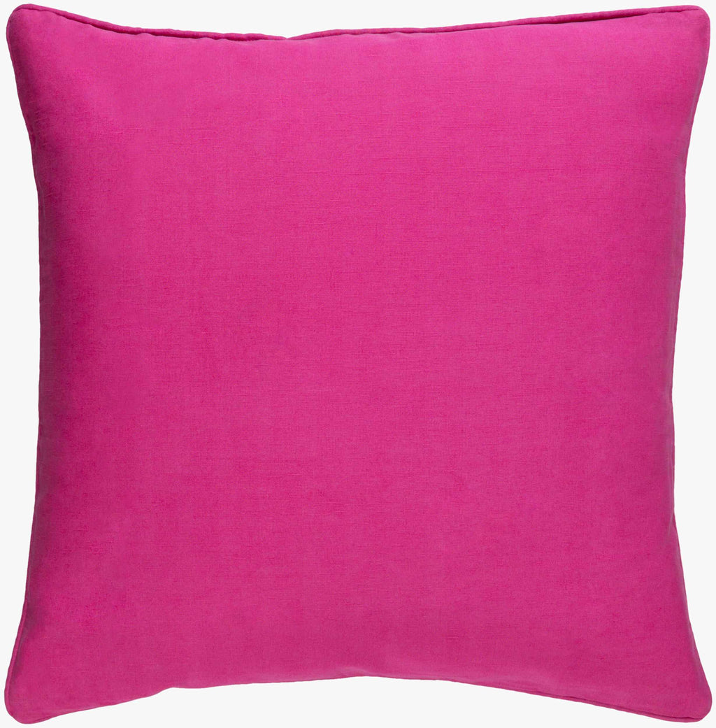 W&F Collection | Redhead Magenta Geometric Pattern Throw Pillow