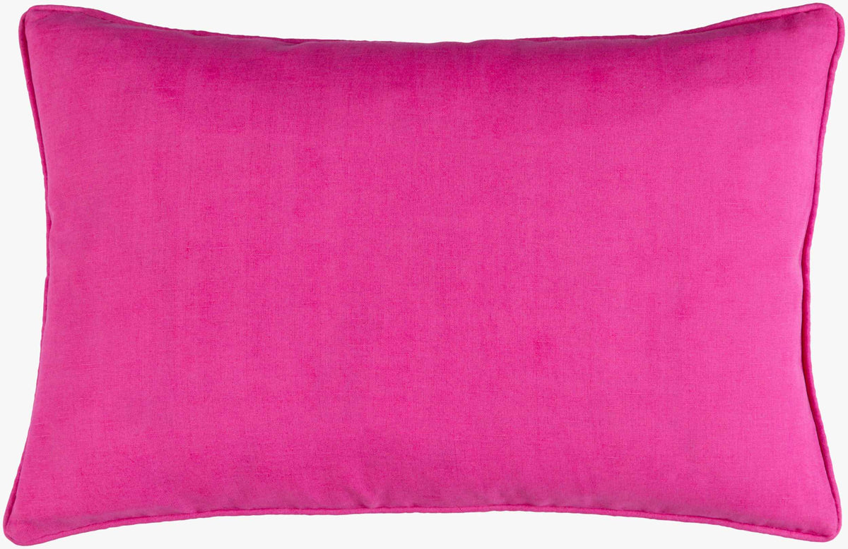 W&F Collection | Redhead Magenta Geometric Pattern Throw Pillow